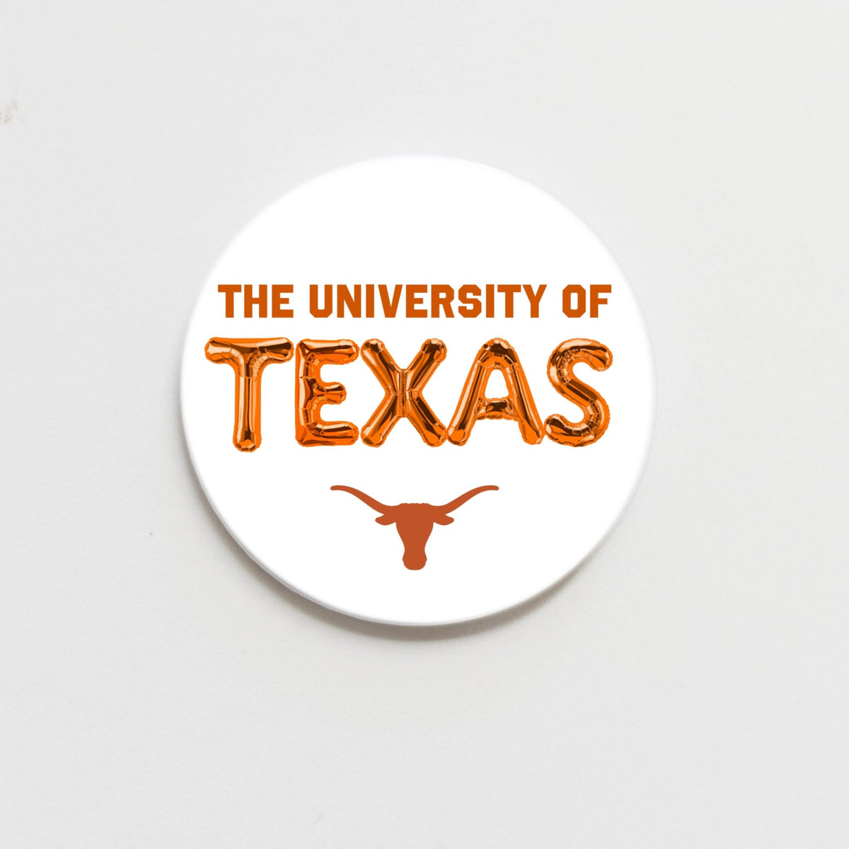 University of Texas Balloon Button UTA2025-12 - Southern Soule Designs