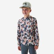 Burlebo Youth Vintage Camo Performance Hoodie