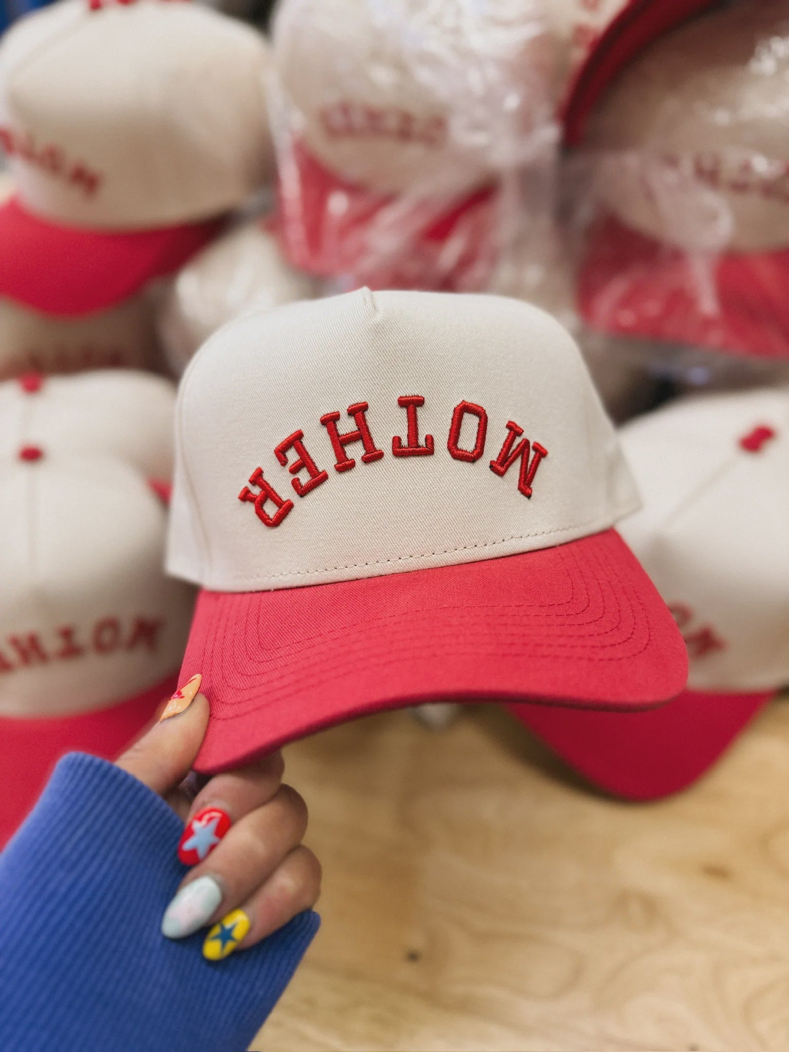 Upside Down Mother Cap - Southern Soule Designs