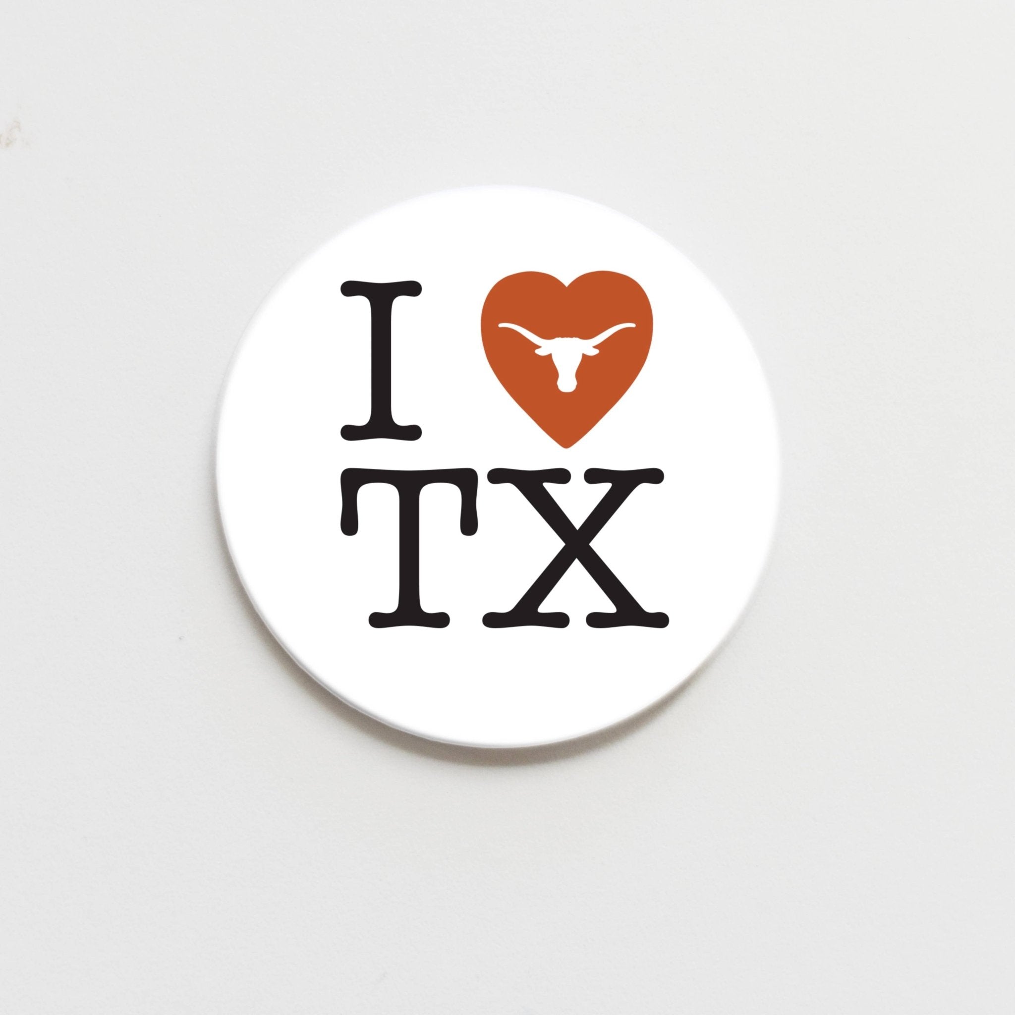 UT I Heart TX Button UTA2025-01 - Southern Soule Designs