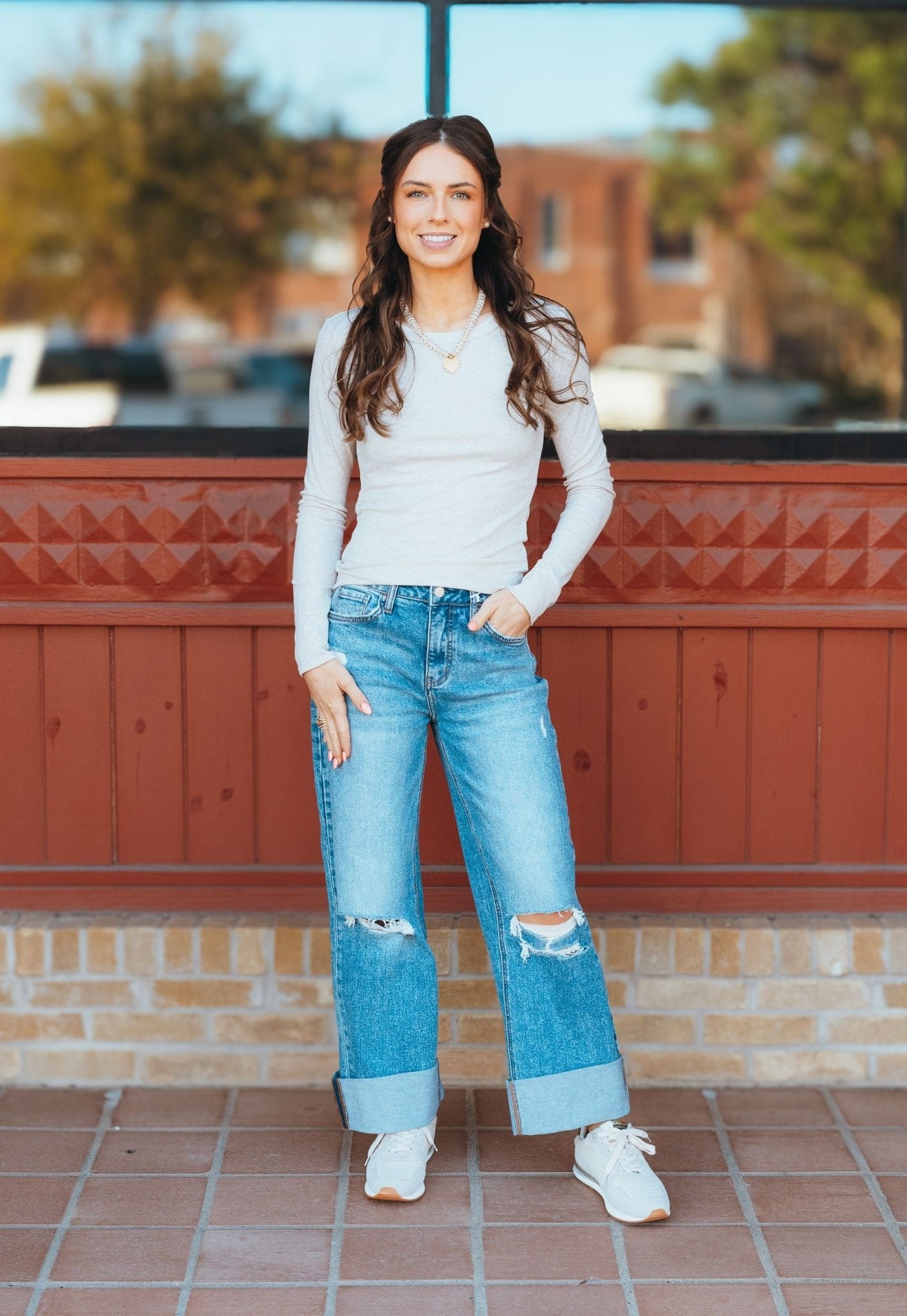 Variegated Layer Top Light Oatmeal Heather ZT244180 - Southern Soule Designs