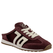 Venice W26 in Velvet Wine Backless Sneakers - Southern Soule Designs