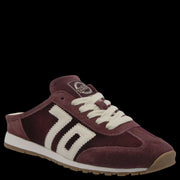 Venice W26 in Velvet Wine Backless Sneakers