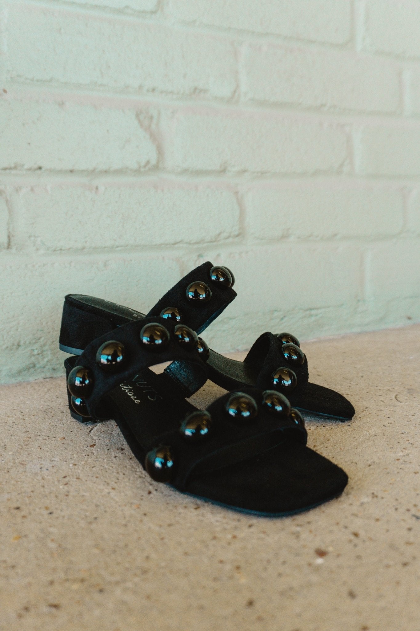 Venus Kitten Heel Black - Southern Soule Designs