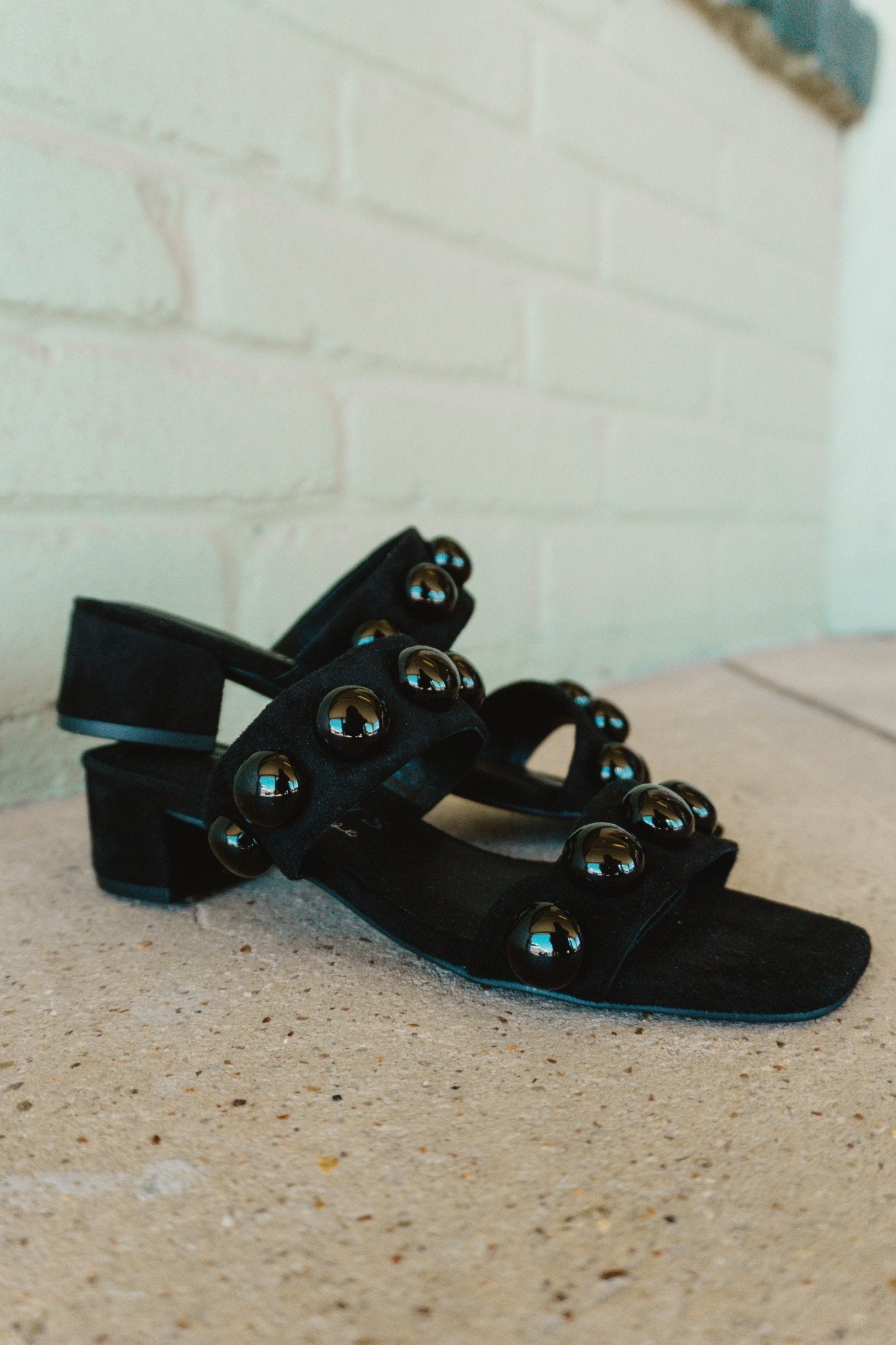 Venus Kitten Heel Black - Southern Soule Designs