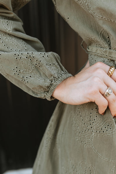 Vetiver Christine Dress - Southern Soule Designs