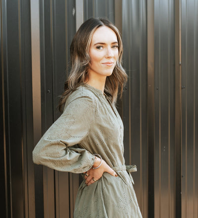 Vetiver Christine Dress - Southern Soule Designs