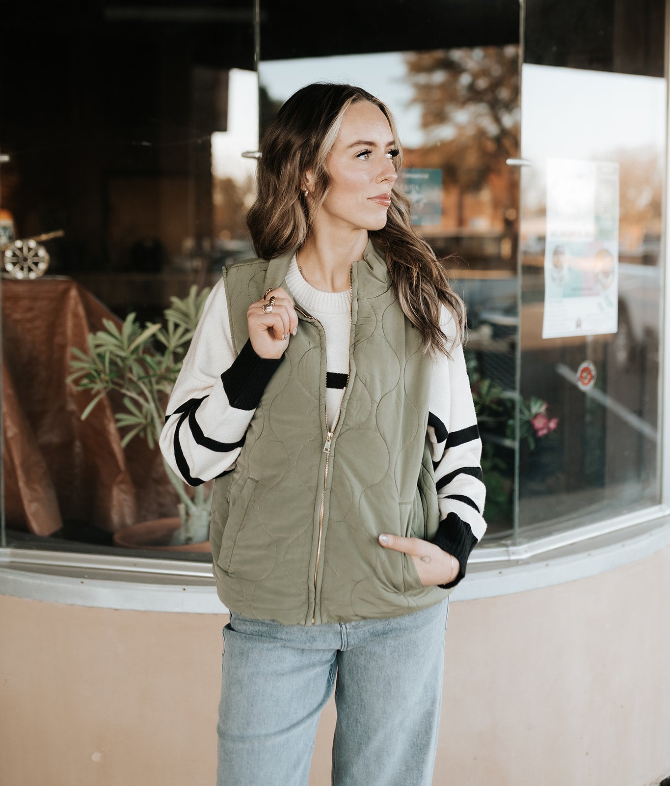 Vetiver Hadley Vest - Southern Soule Designs