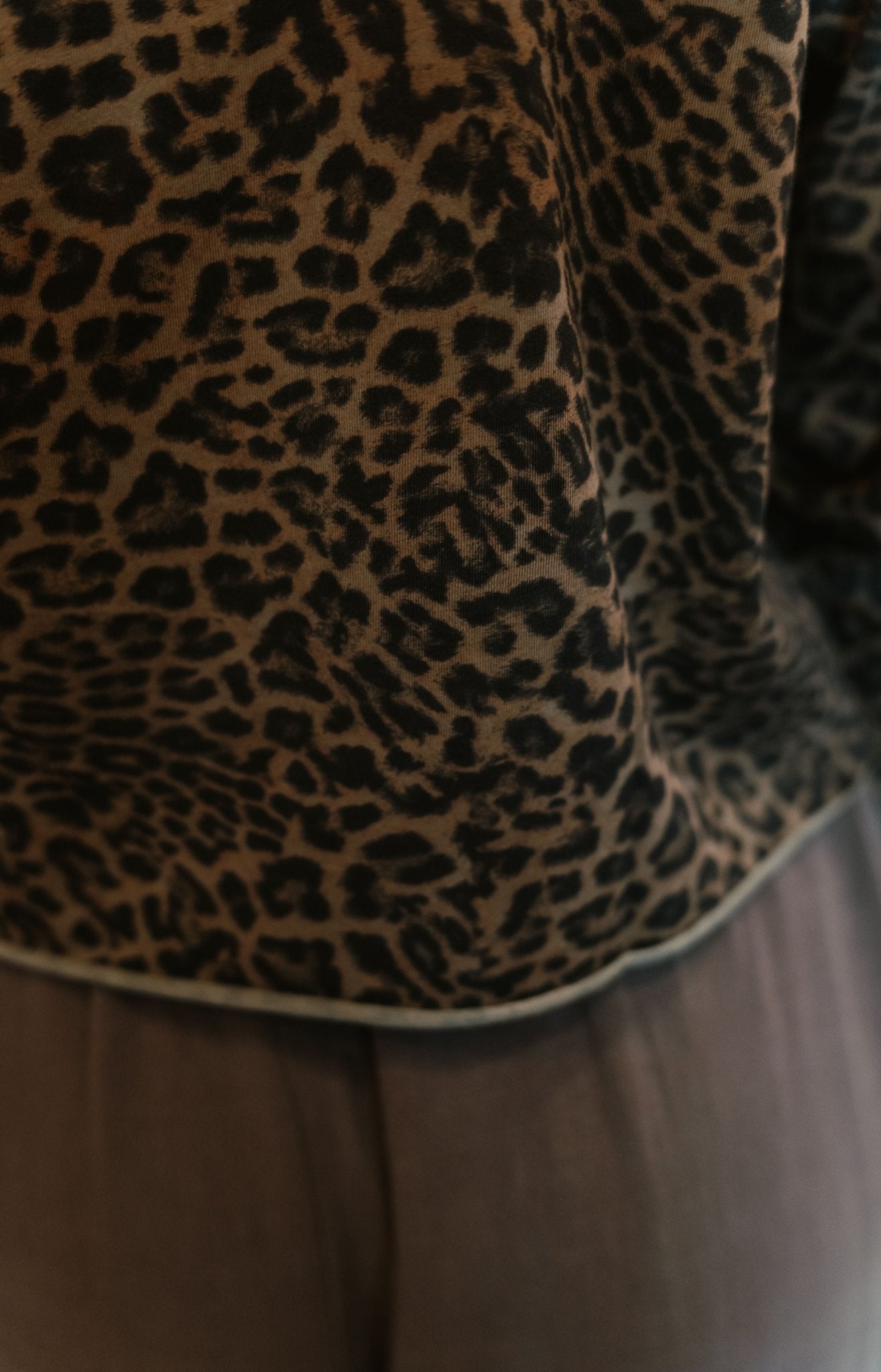 Vetiver Leopard Fremont Tee - Southern Soule Designs