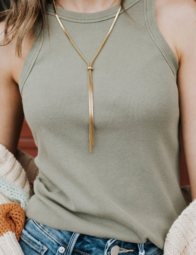 Vetiver Tamia Tank - Southern Soule Designs