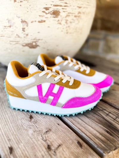 Vintage Havana Cosmic 9 Mustard/Neon Pink - Southern Soule Designs