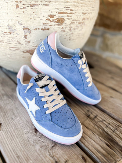 Vintage Havana Denisse 19 Blue Suede - Southern Soule Designs