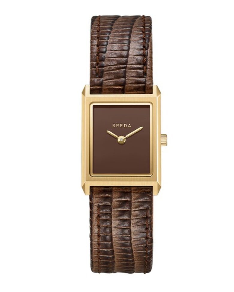 Virgil Lizard Leather Watch 1765c - Southern Soule Designs