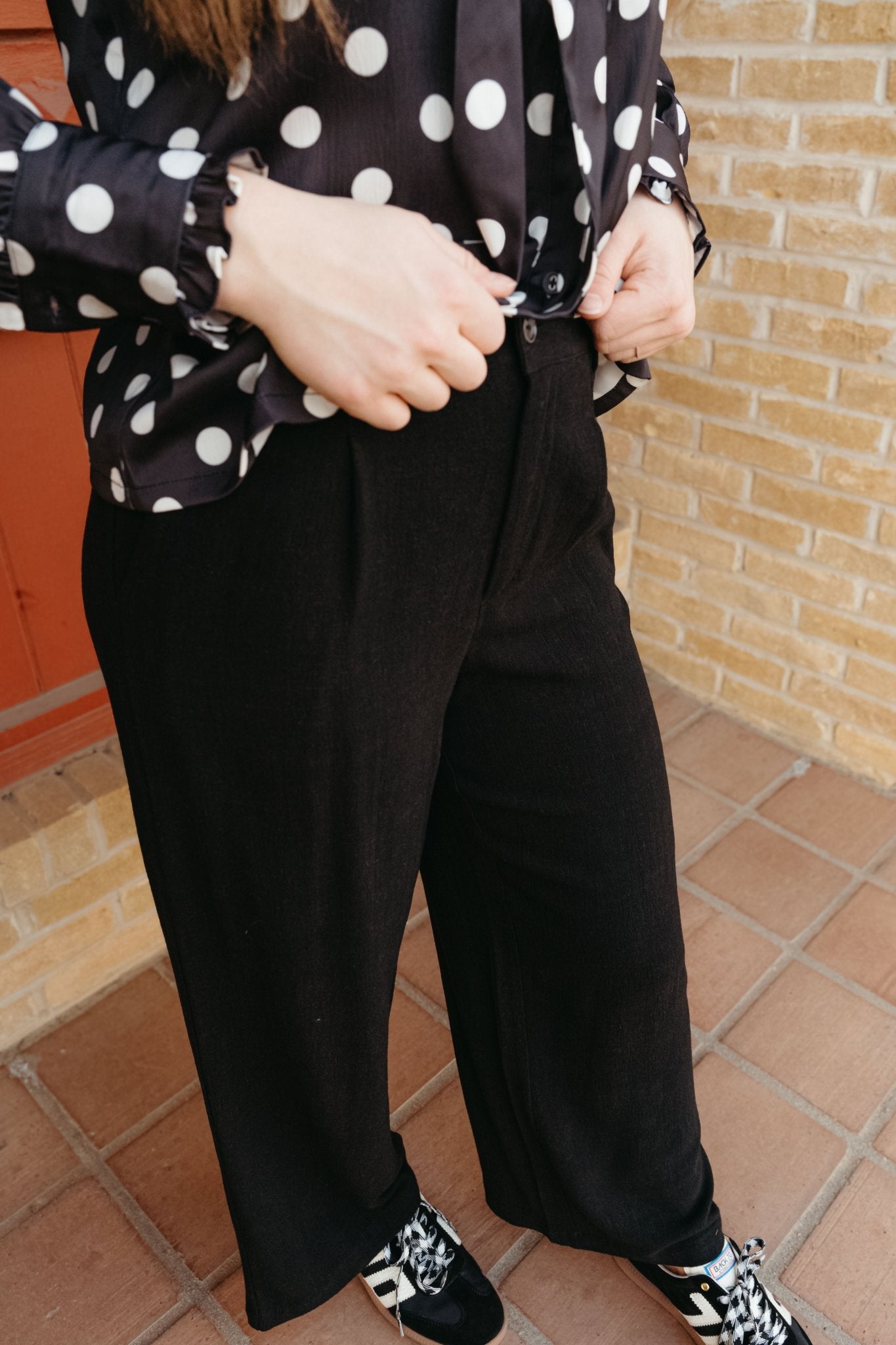 Vista Pant Black ZP251248 - Southern Soule Designs