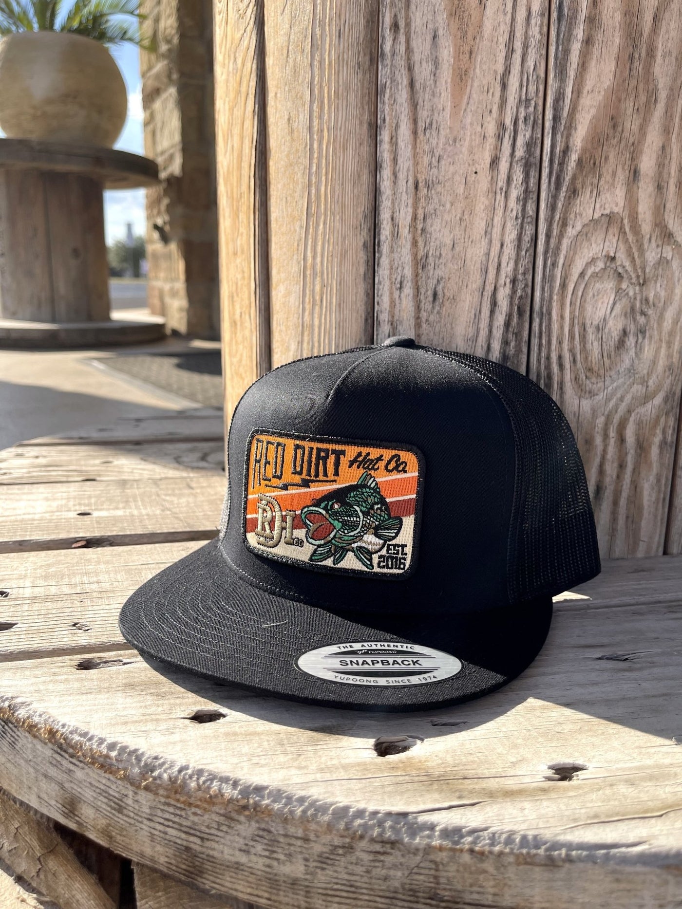 Wallhanger Black/Black Cap RDHC - 387 - Southern Soule Designs