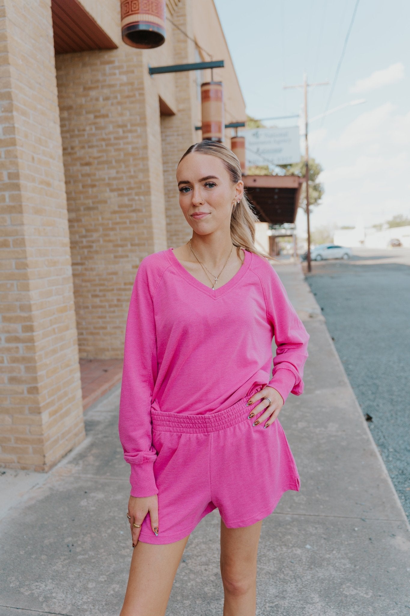 Weekender Short Island Pink ZS253839 - Southern Soule Designs