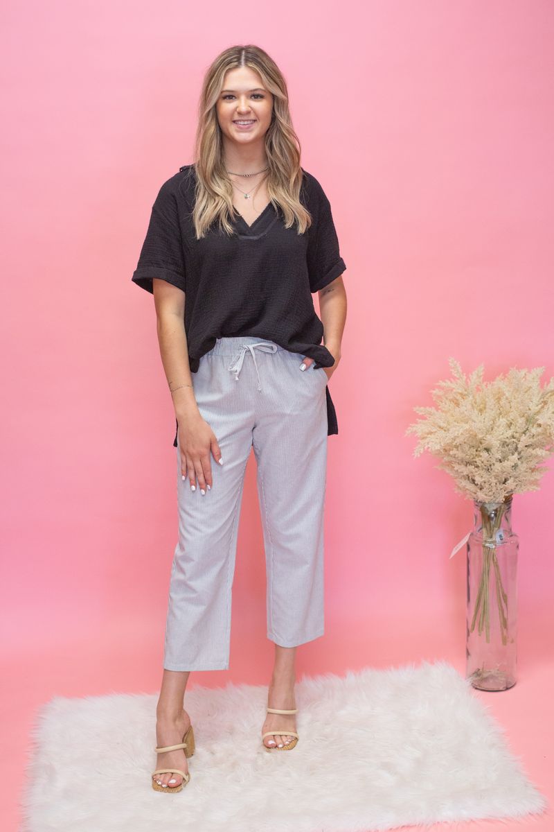 White Karina Pants - Southern Soule Designs