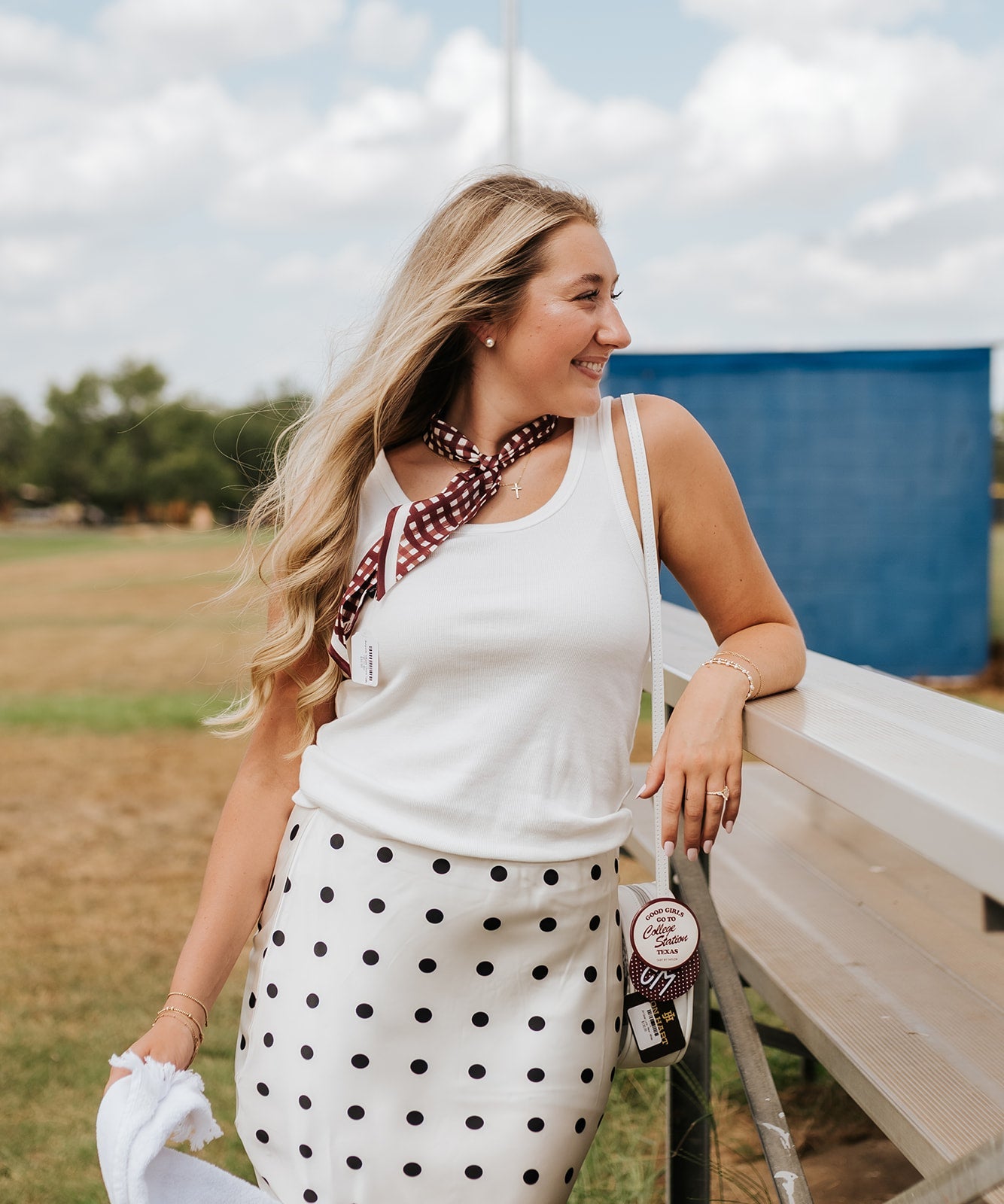 White Louise Tank - Southern Soule Designs