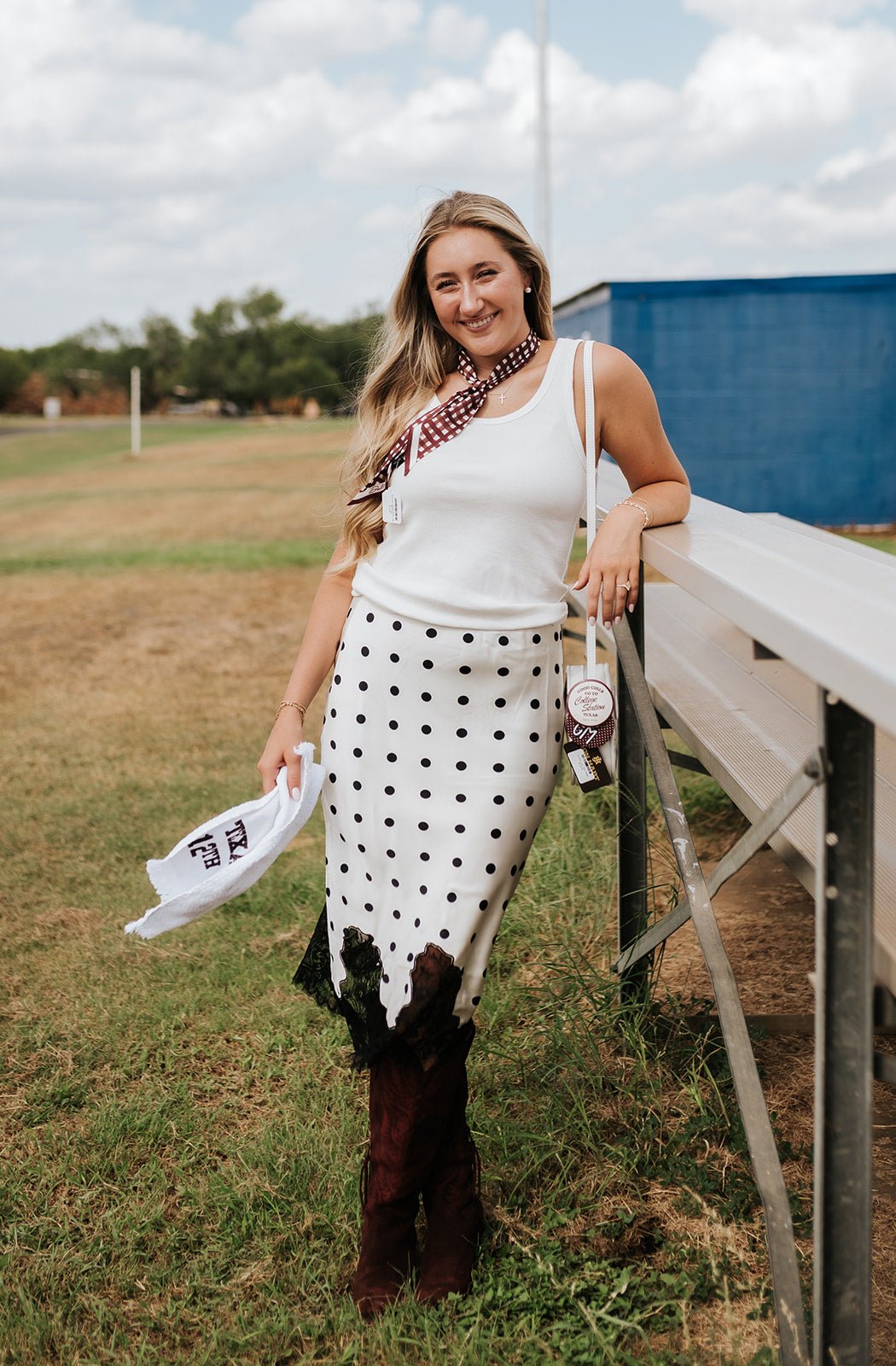 White Louise Tank - Southern Soule Designs