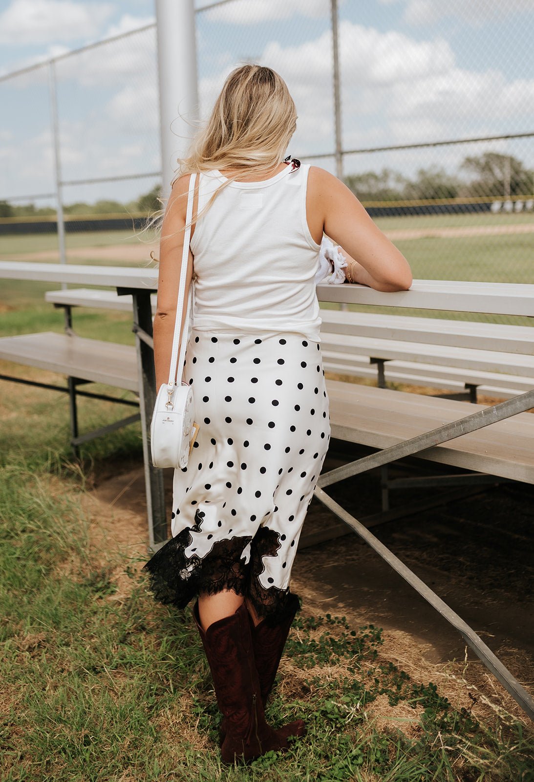 White Louise Tank - Southern Soule Designs