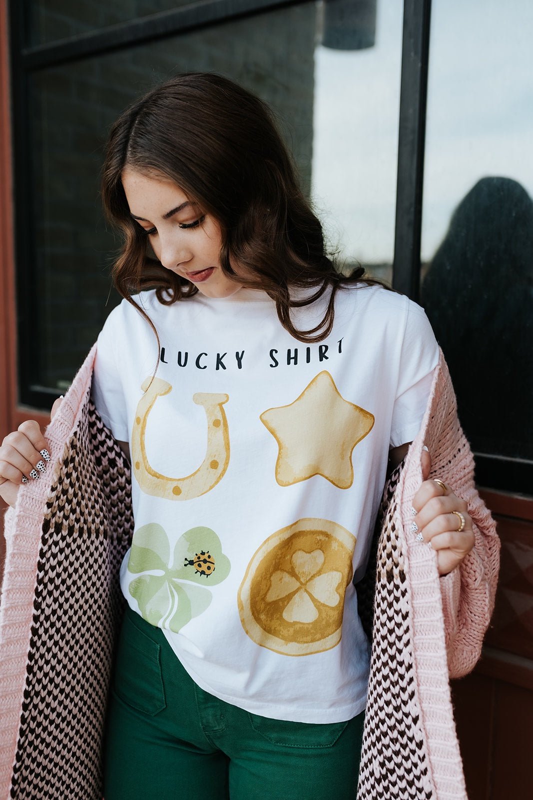 White Lucky Boy Tee 10000 - R76 - Southern Soule Designs