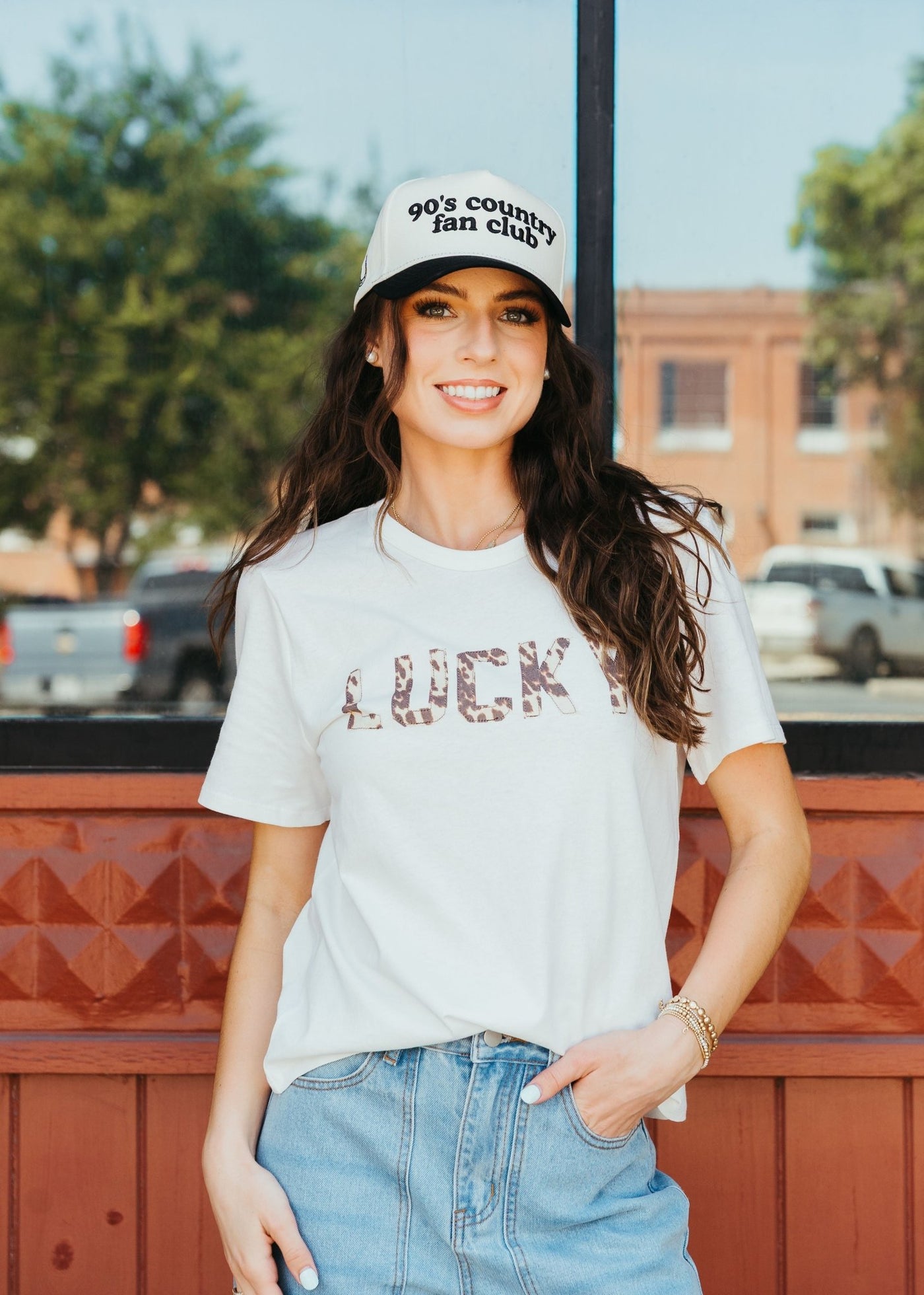 White Lucky Short Sleeve T-Shirt TBT13828 - Southern Soule Designs