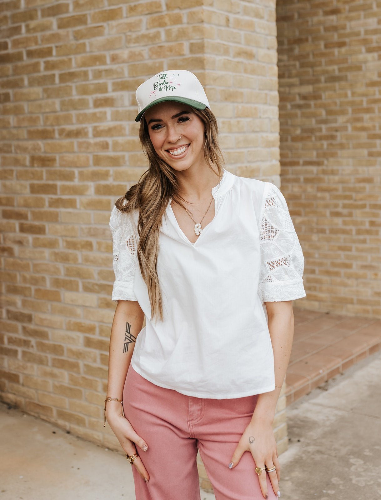 White Sammi Top - Southern Soule Designs