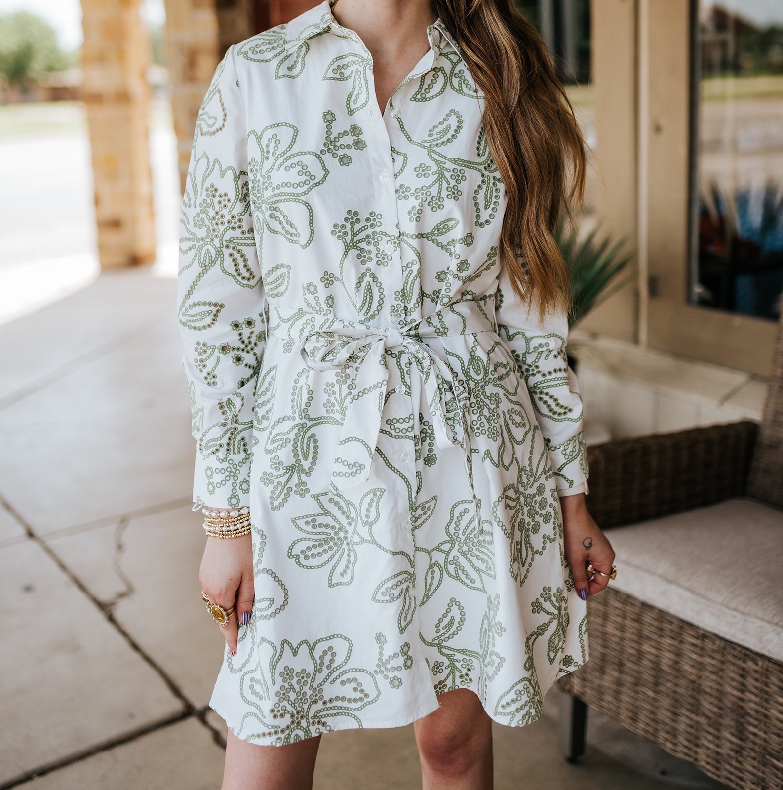 White Sarah Lacecap Dress 74077 - Southern Soule Designs