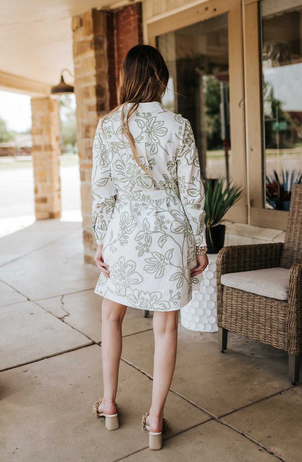 White Sarah Lacecap Dress 74077 - Southern Soule Designs