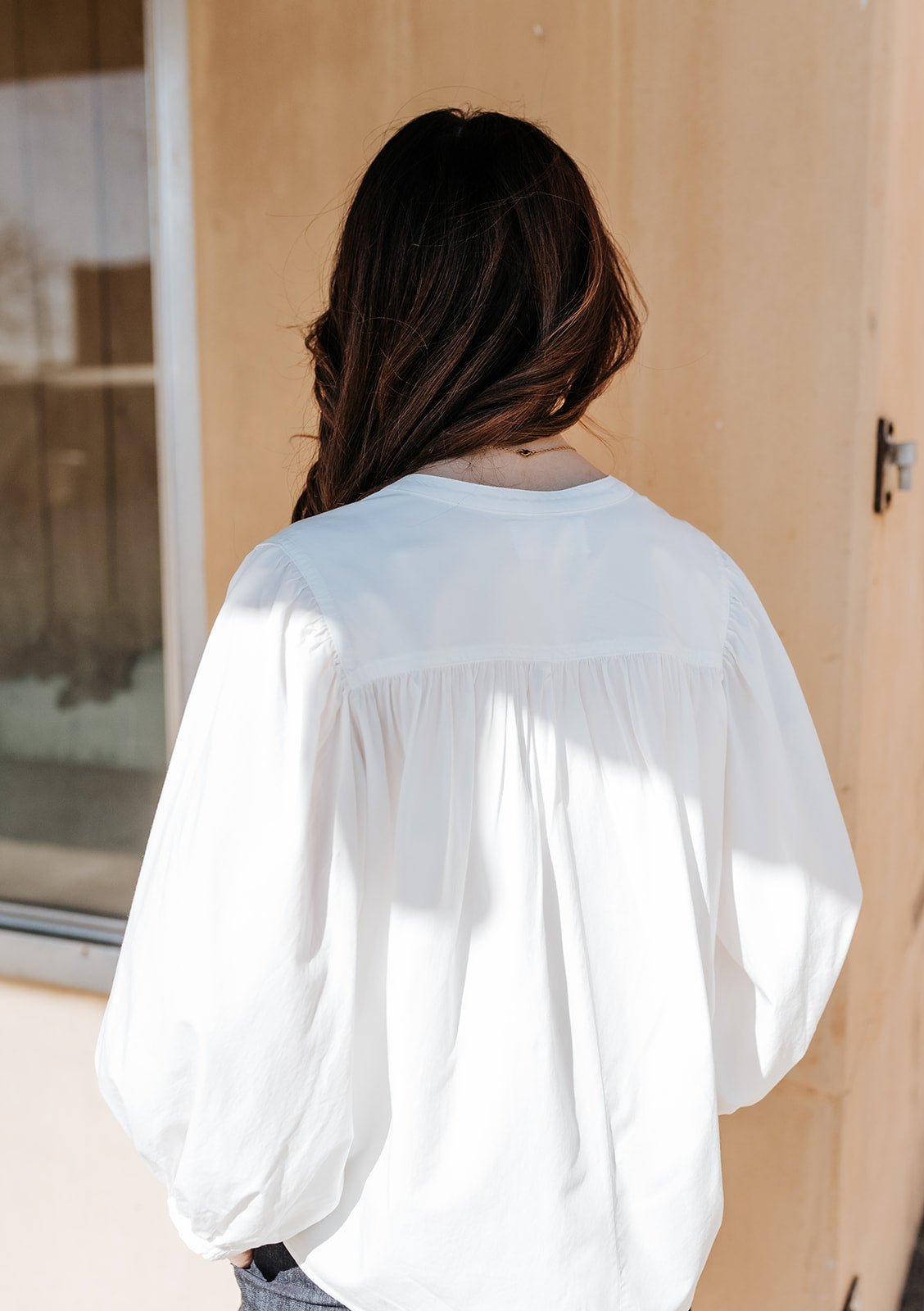 White Wilma Shirt - Southern Soule Designs