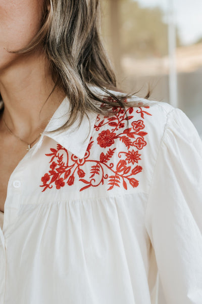 Whitecap Gray Nasrin Top - Southern Soule Designs