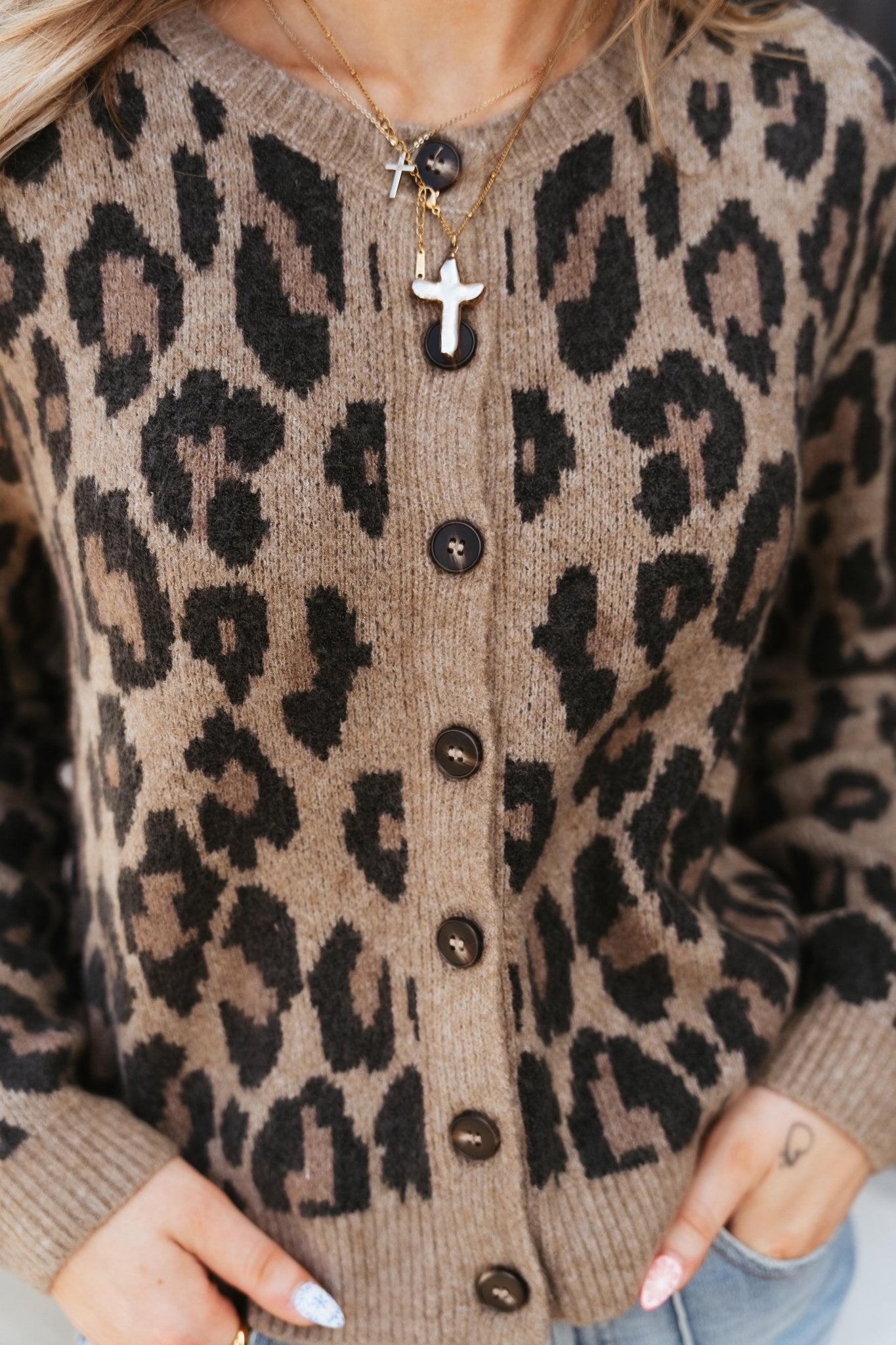 Wild Outlook Cardigan Desert Tan ZW253325 - Southern Soule Designs