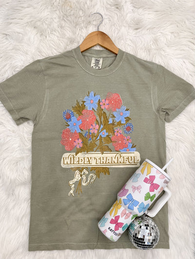 Wildly Thankful Tee - Southern Soule Designs