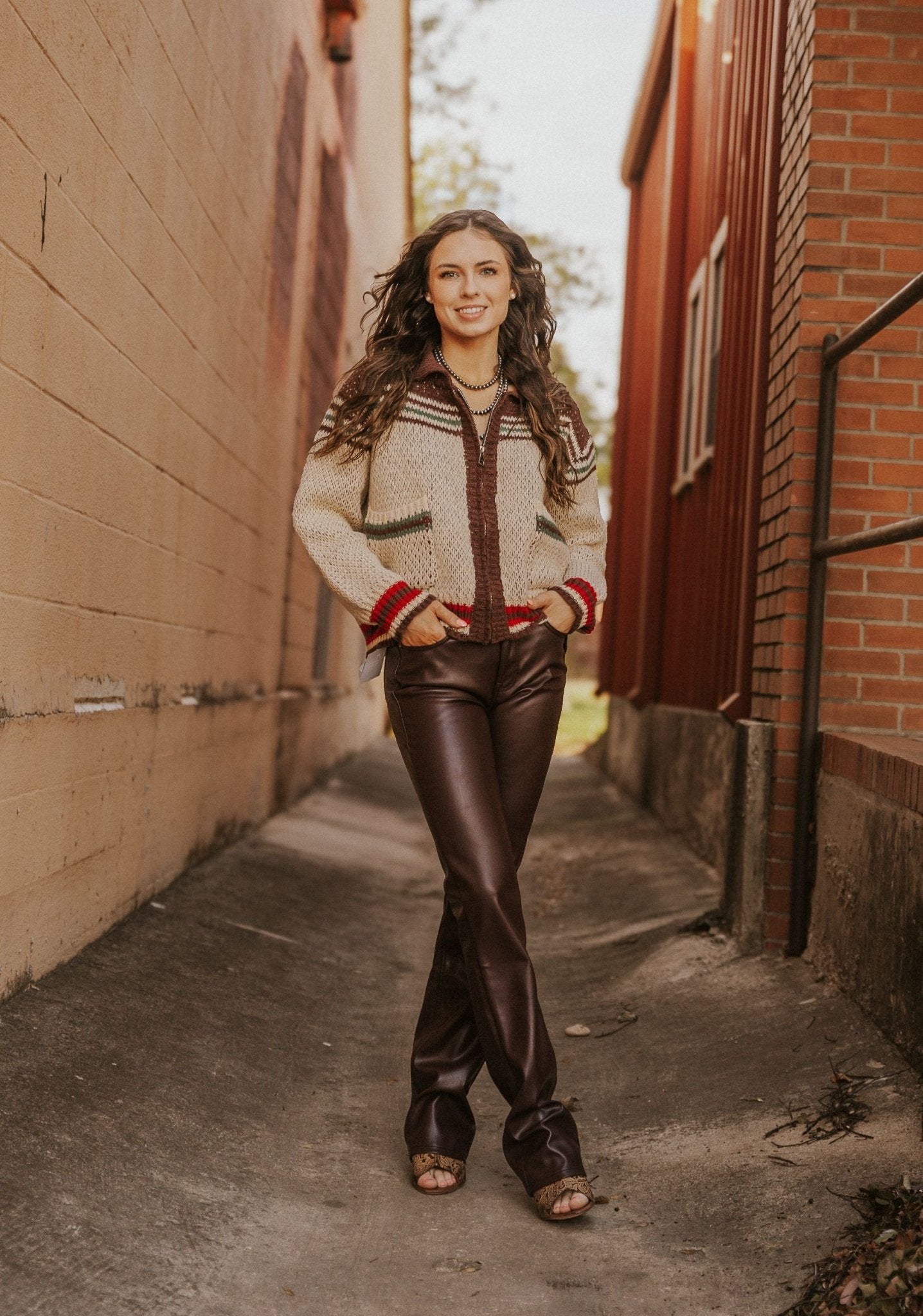 Wine High Rise Boot BW4HD03129 - Southern Soule Designs