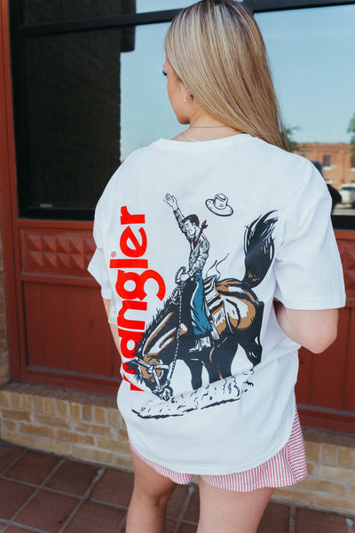 Wrangle Women's Oversized Rodeo Ride Tee 112361881 - Southern Soule Designs