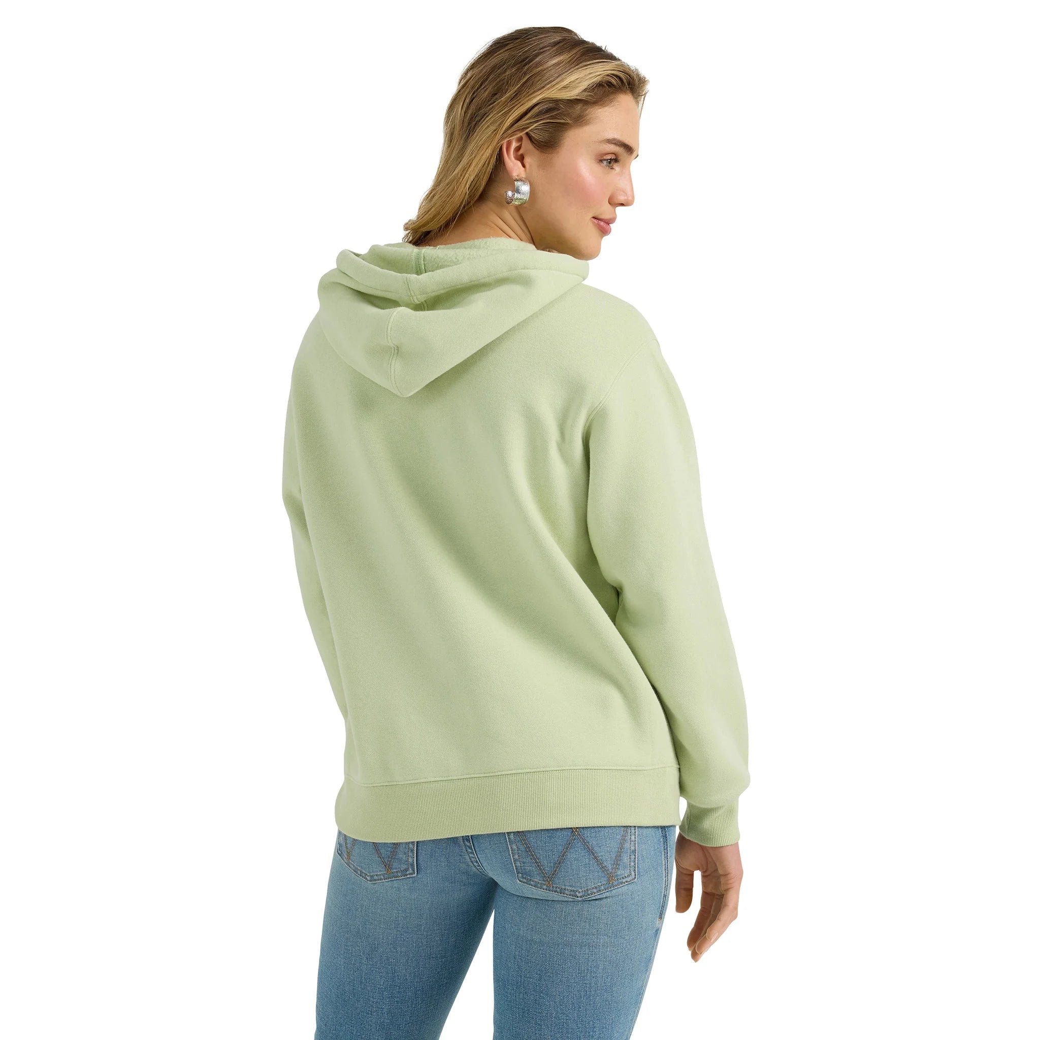 Wrangler Bold Logo Hoodie Green 112361182 - Southern Soule Designs