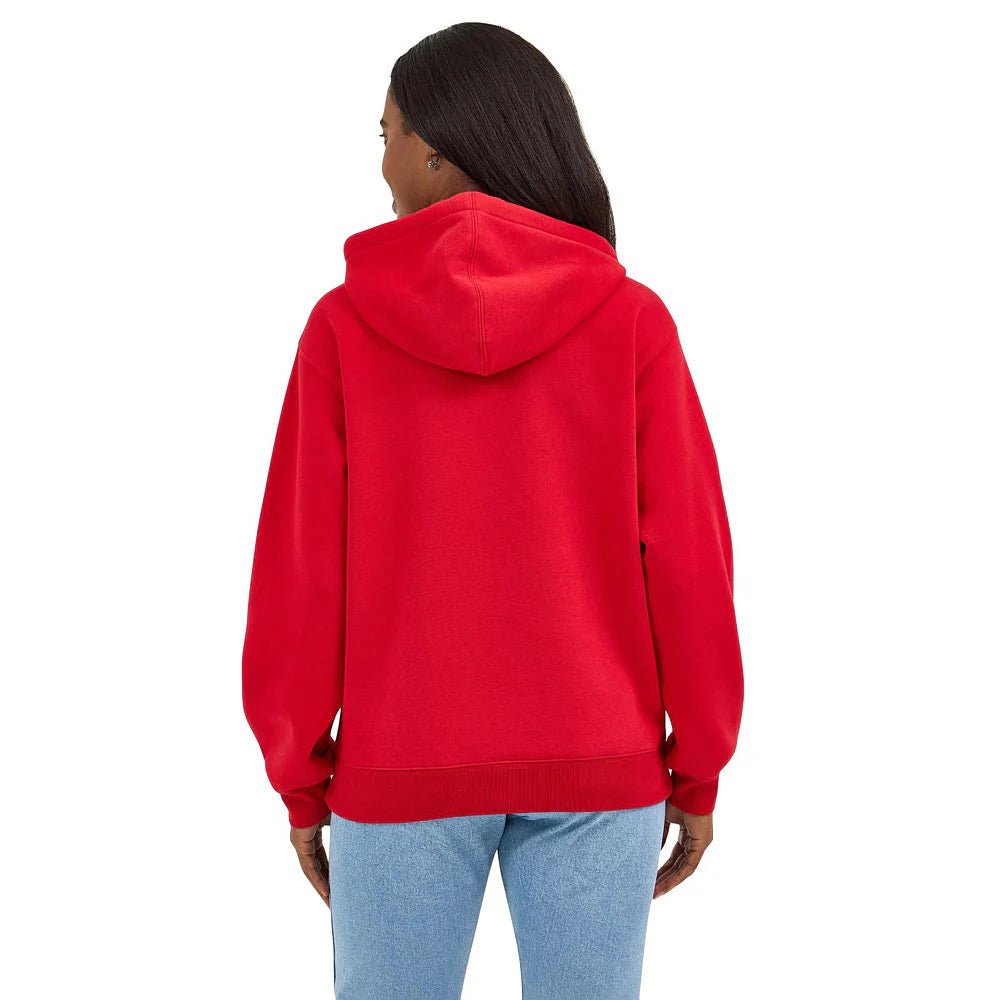 Wrangler Bold Logo Hoodie Red 112371605 - Southern Soule Designs
