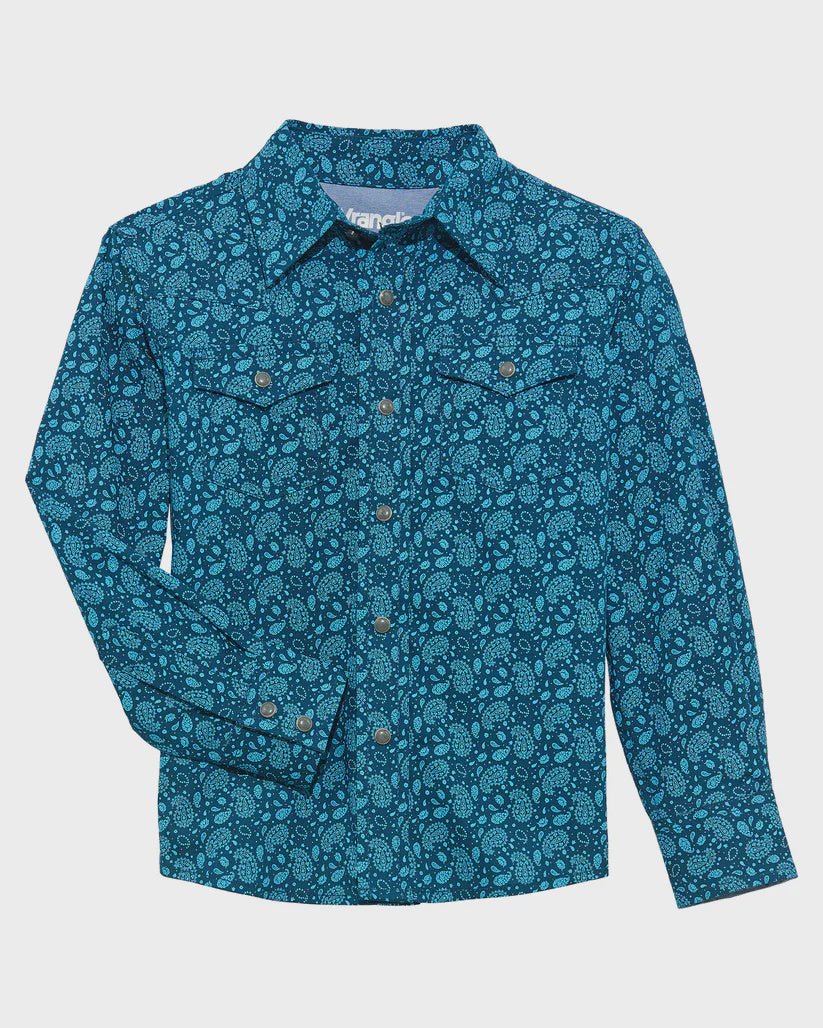 Wrangler Boy's 20X Long Sleeve Shirt 112365398 - Southern Soule Designs