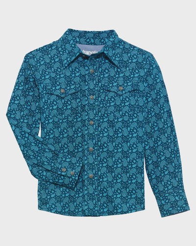 Wrangler Boy's 20X Long Sleeve Shirt 112365398 - Southern Soule Designs