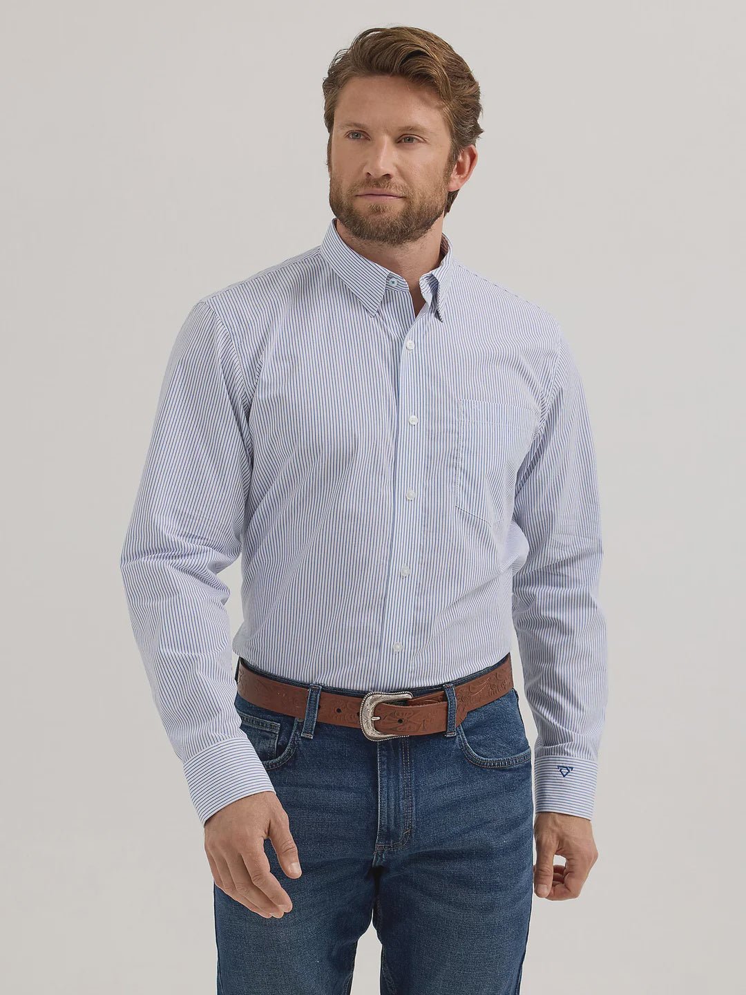 Wrangler Cody Johnson Classic Blue Stripe 112357672 - Southern Soule Designs