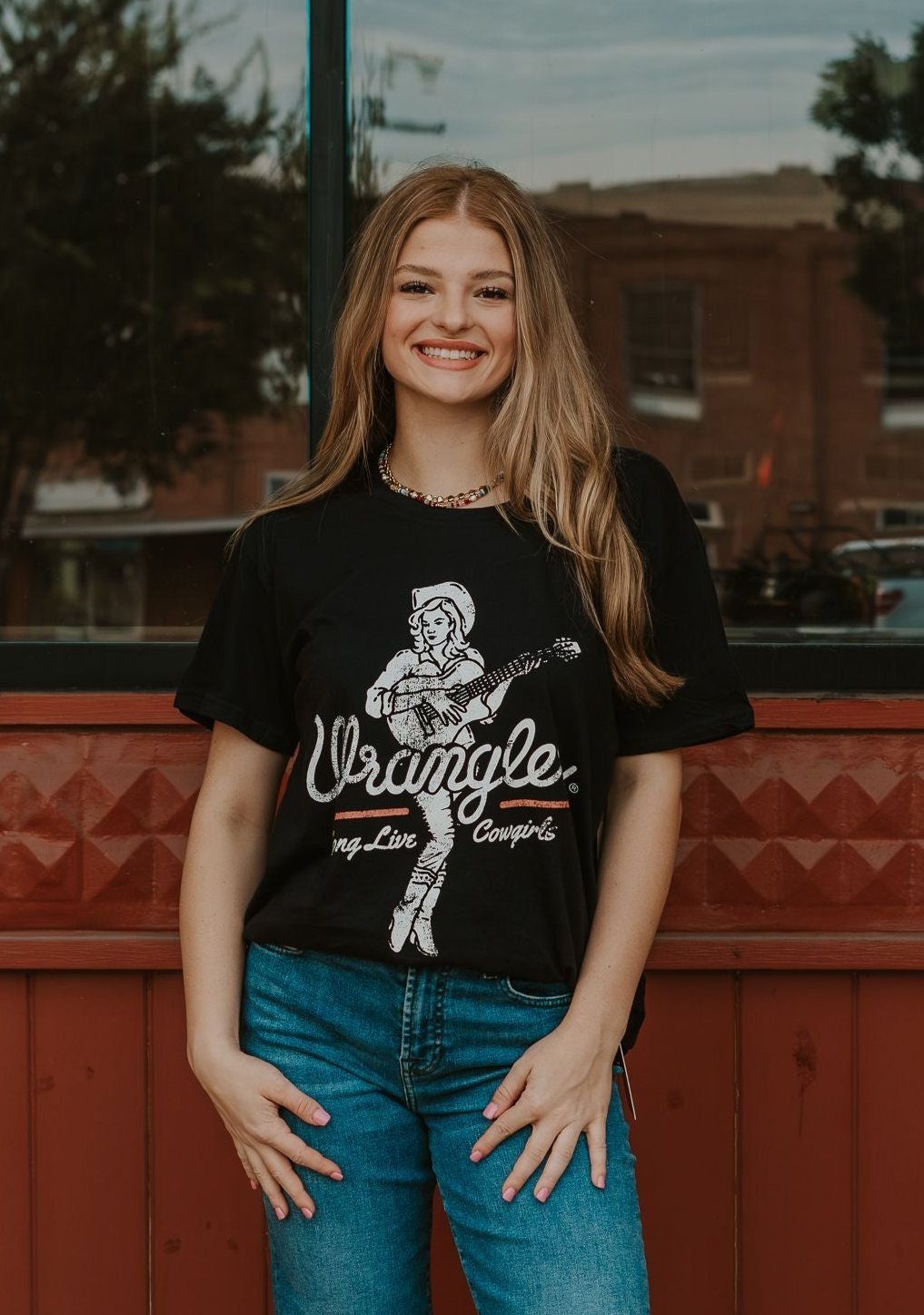 Wrangler Cowgirl Guitar Tee 112354395 - Southern Soule Designs