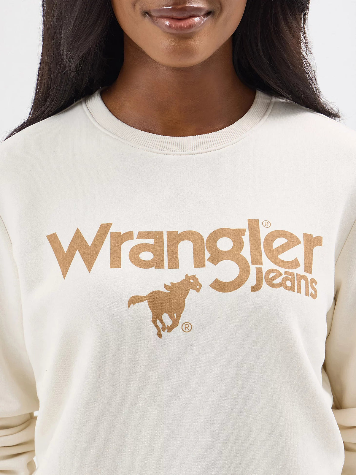 Wrangler Crew Pullover Whisper White 112354459 - Southern Soule Designs