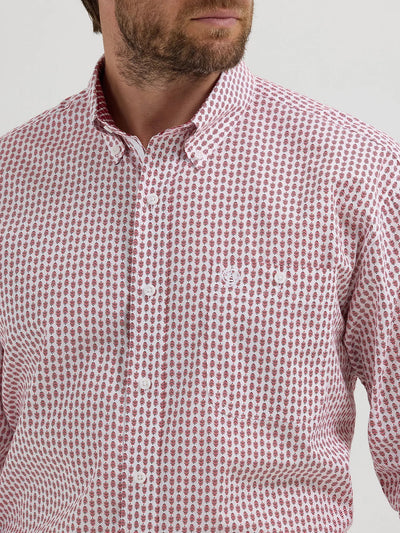 Wrangler George Strait Long Sleeve Scarlet Tree 112356600 - Southern Soule Designs