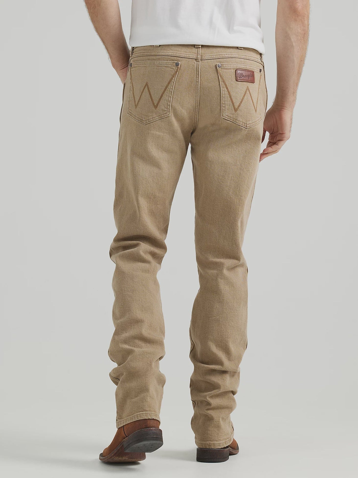 Wrangler Men's Retro Slim Fit Straight Leg Jean Saddle 112345014 - Southern Soule Designs