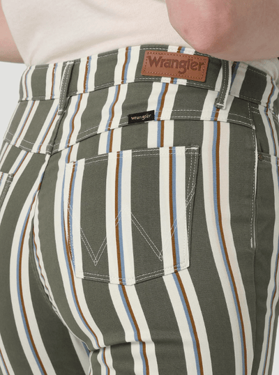 Wrangler WMS 112324953 Moss Fierce Stripe Jean - Southern Soule Designs