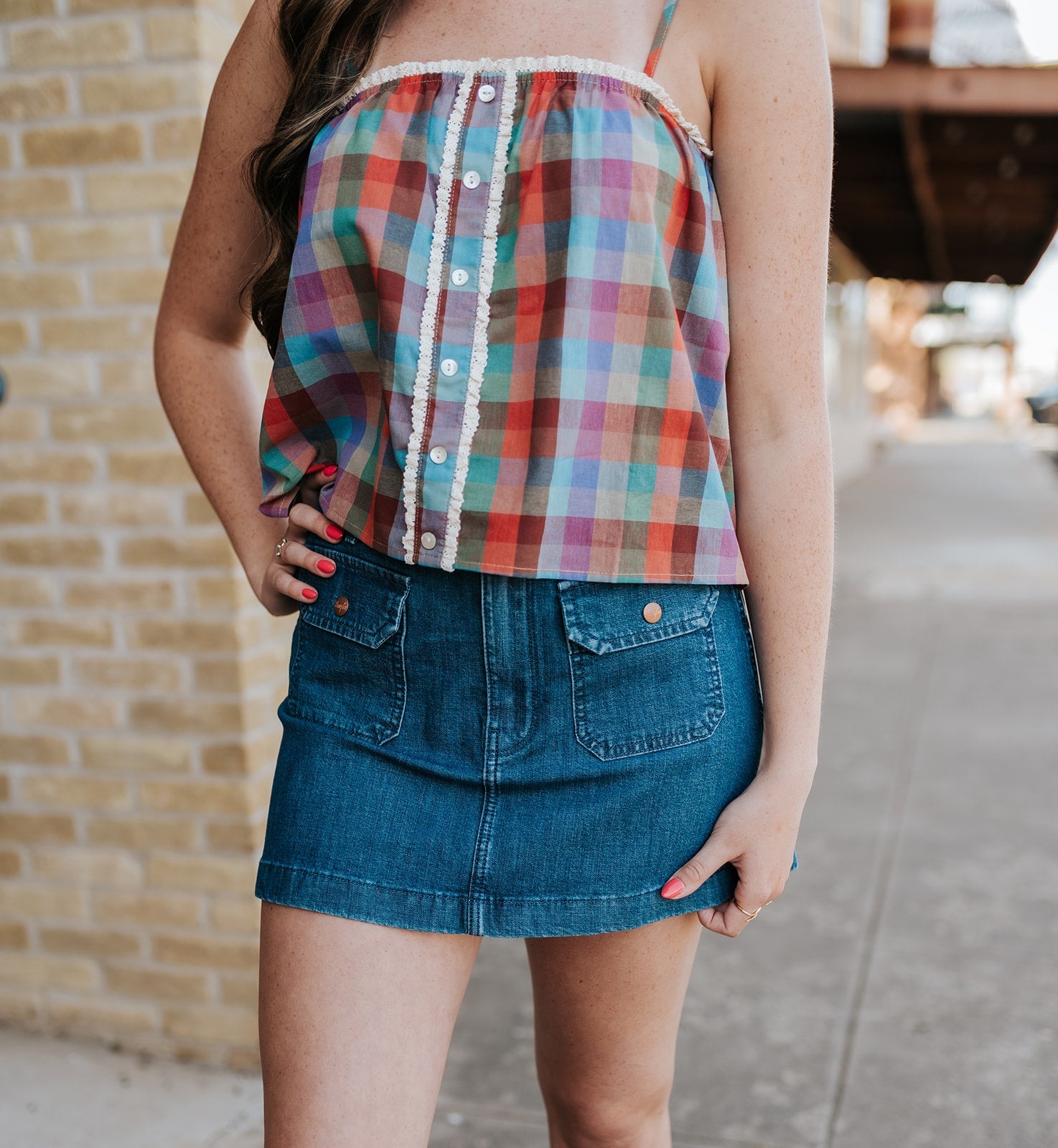 Wrangler WMS Aline Mini Skirt 112378579 - Southern Soule Designs