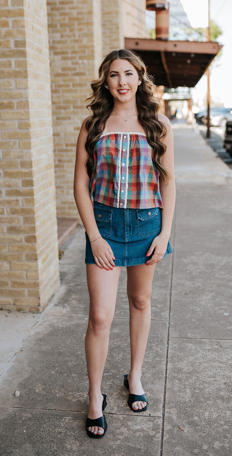 Wrangler WMS Aline Mini Skirt 112378579 - Southern Soule Designs