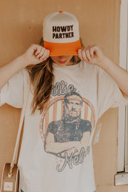 Wrangler WMS Cream Willie Nelson Graphic Tee 112361042 - Southern Soule Designs