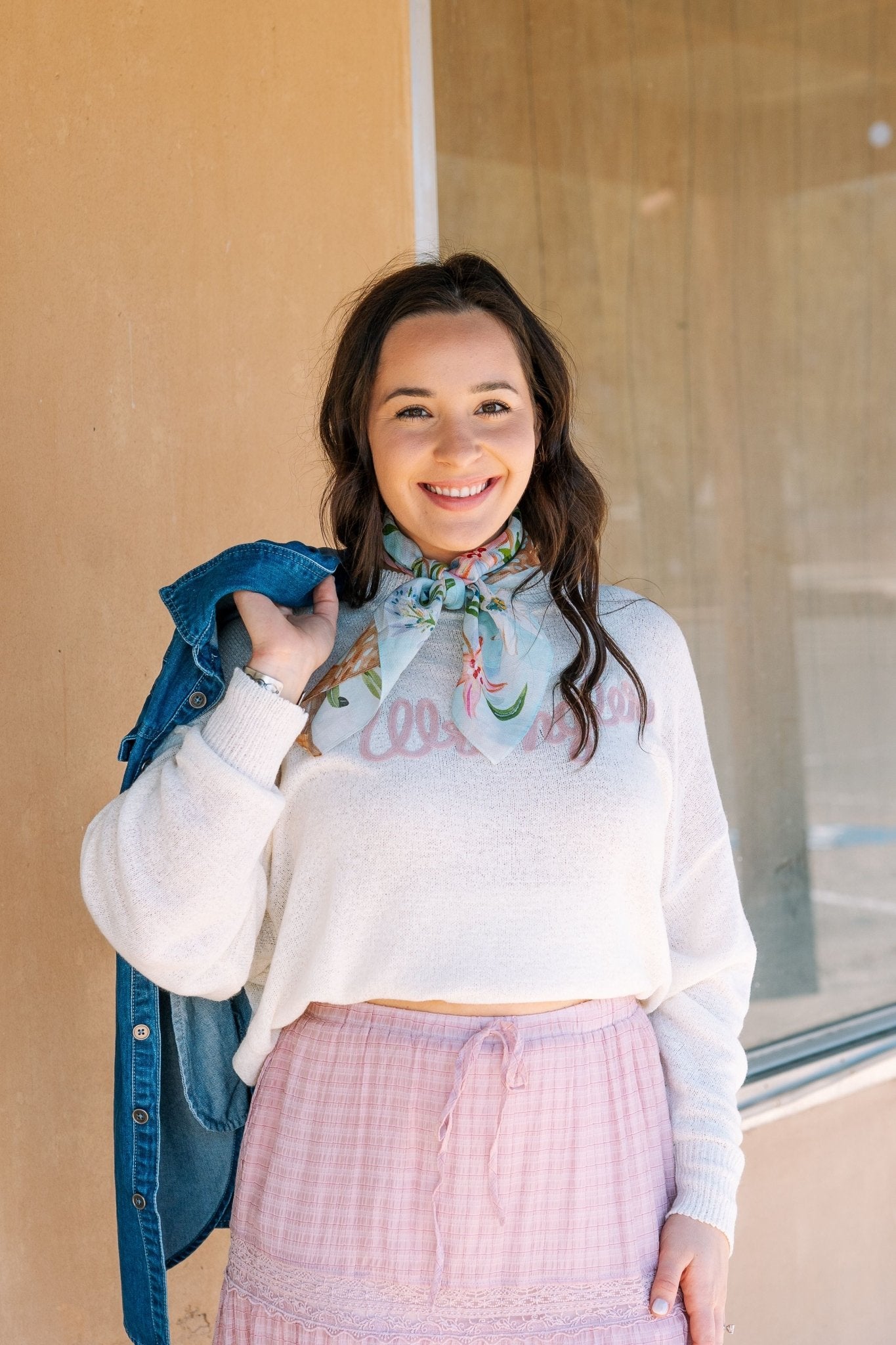 Wrangler WMS Logo Long Sleeve Sweater 112361183 - Southern Soule Designs