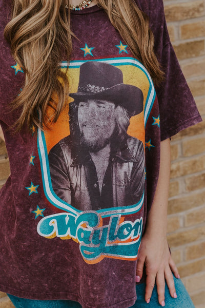 Wrangler WMS Waylon Jennings Tee 112361054 - Southern Soule Designs